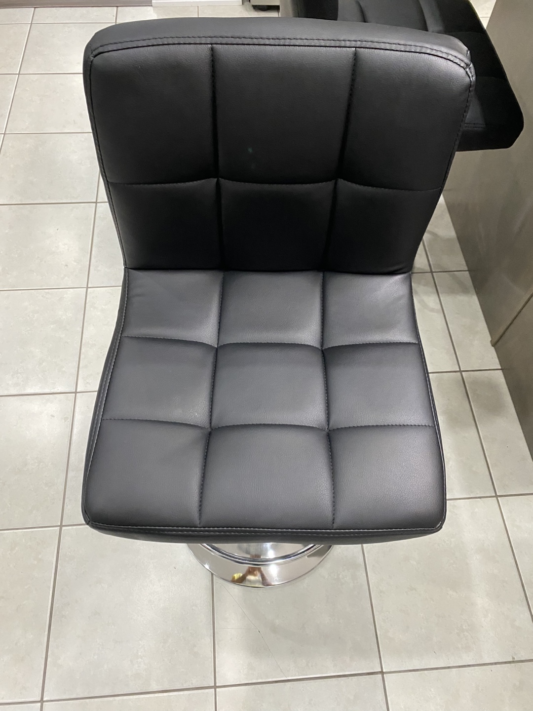 Black Swivel Bar Stools - Brand New - photo 4