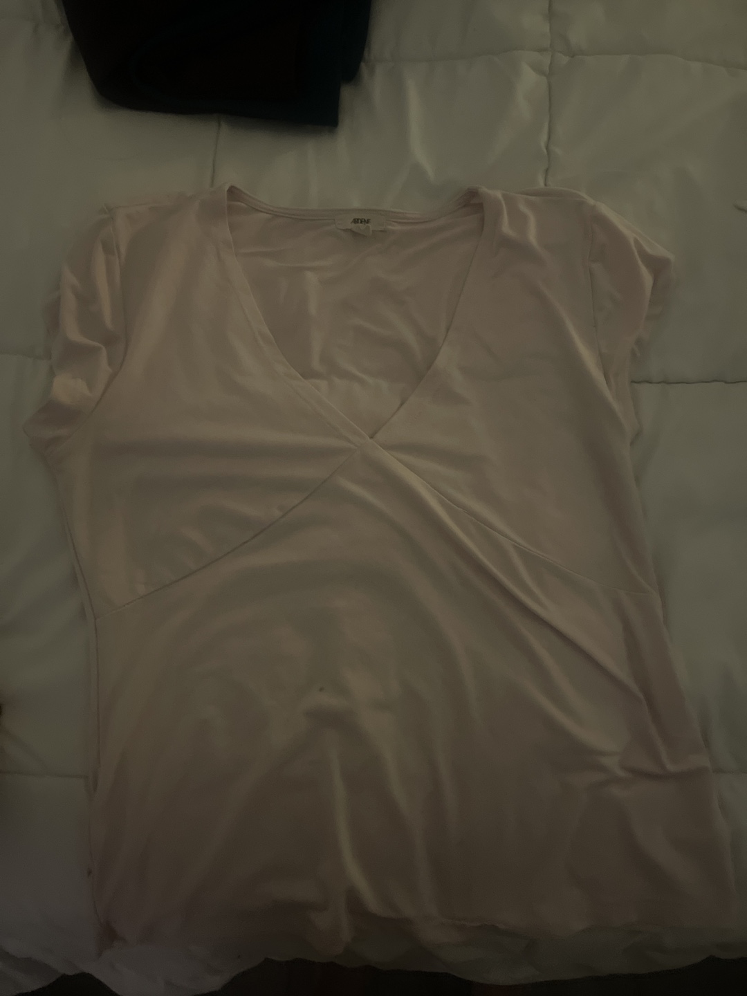 Ardene Pink V-Neck Blouse
