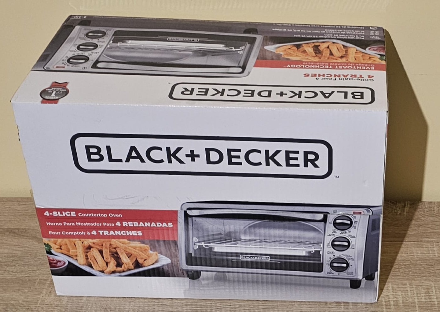 Black+Decker 4-Slice Countertop Oven