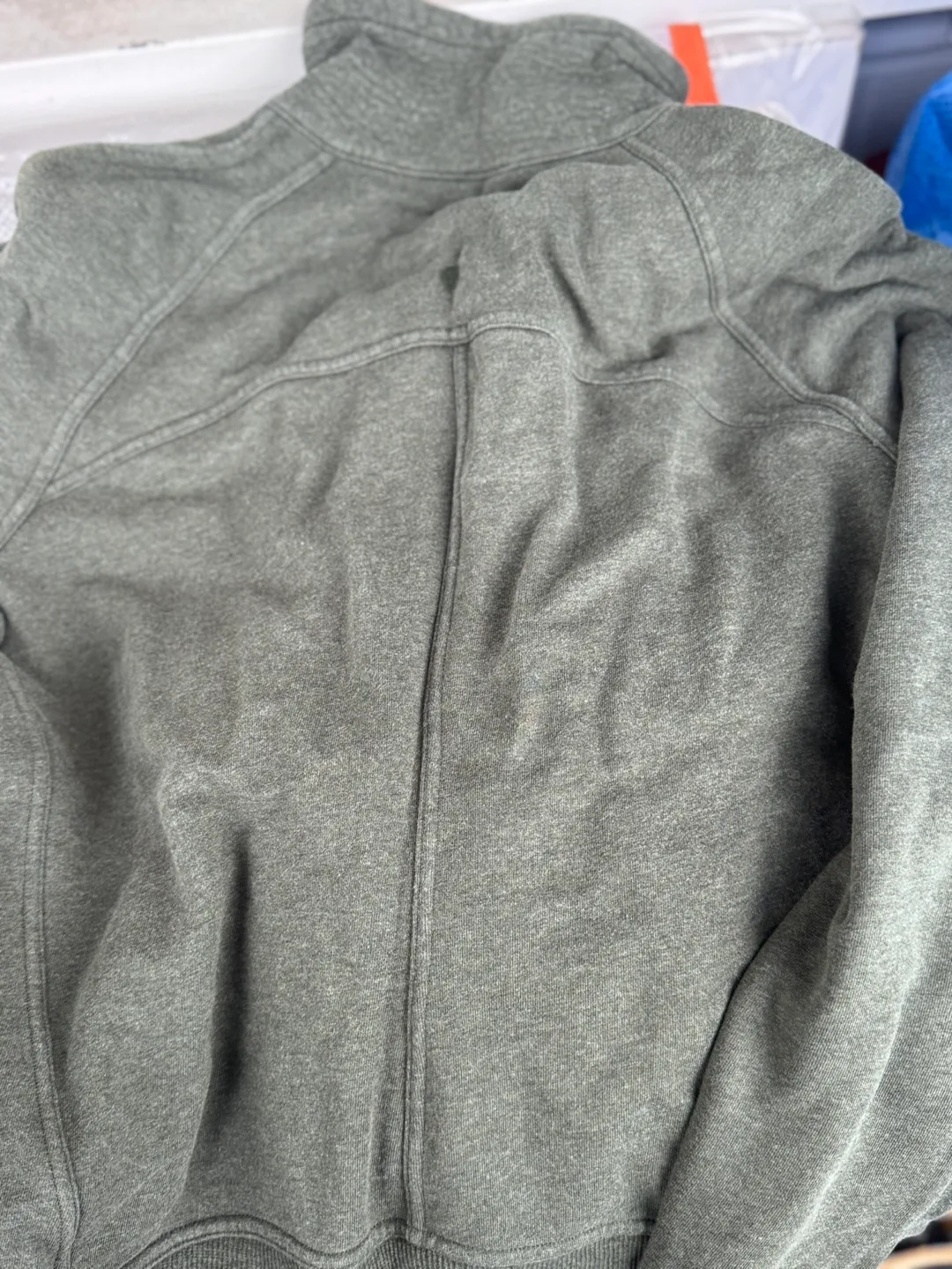 Lululemon Green Zip-Up Jacket image indicator(2)