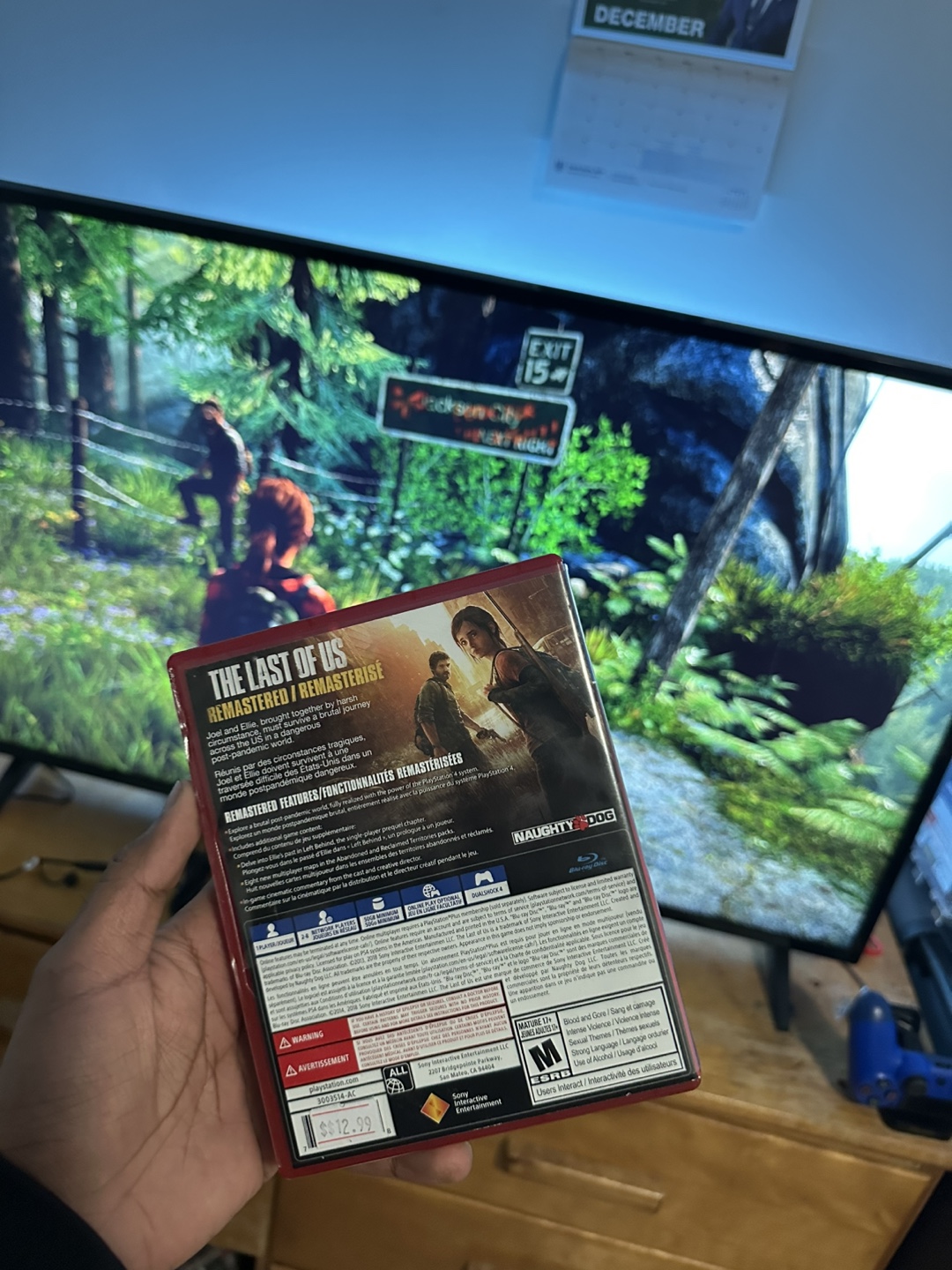 PS4 The Last of Us Remastered Game - photo 3