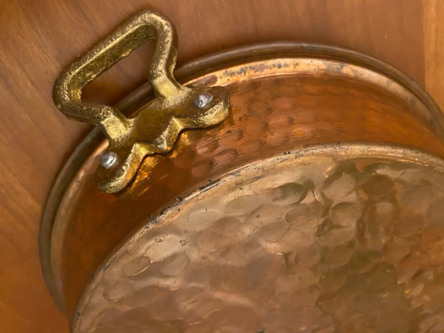 Copper Pan Vintage Cookware image indicator(3)