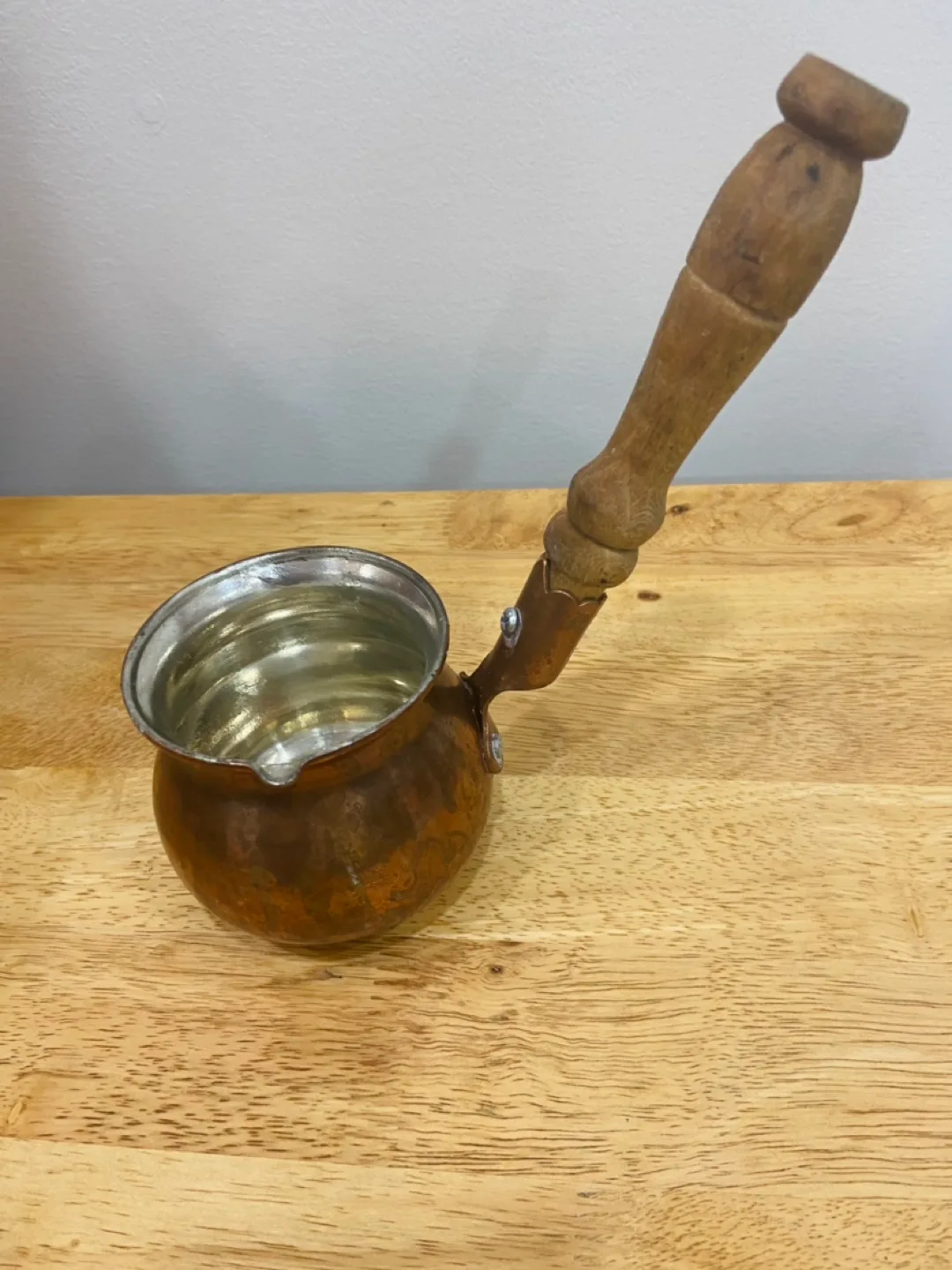 Set of 2 Copper Turkish Coffee Pots image indicator(8)