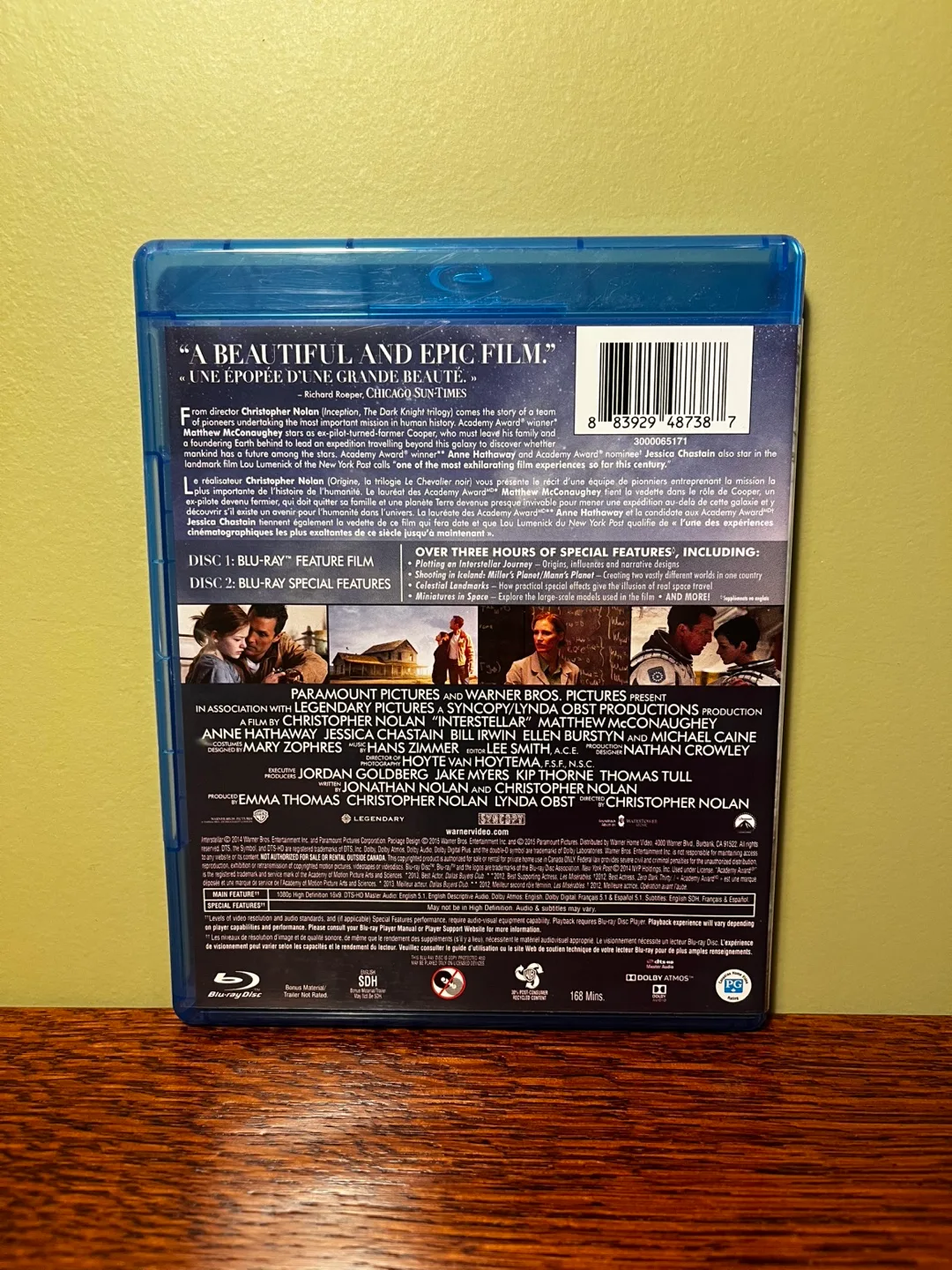 Intersteller (2014) Blu-ray image indicator(2)