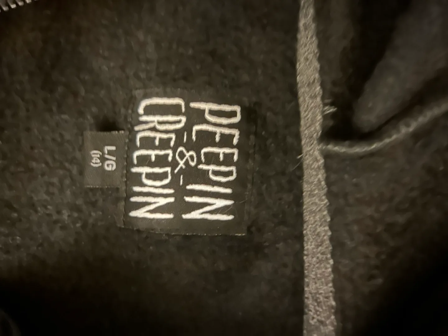 Peepin & Creepin Camo Zip-Up Hoodie image indicator(3)