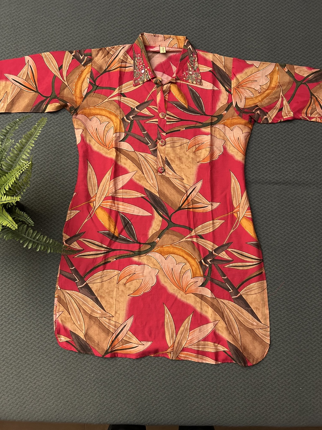 Beautiful Women's Floral Top and Pants Set - coord set