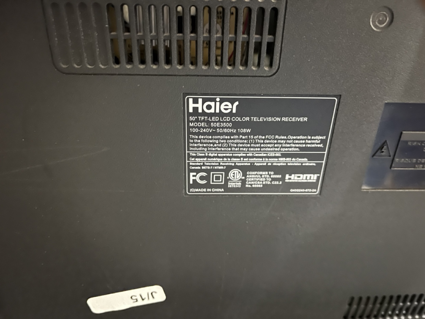 Haier 50 inch Led TV - photo 3
