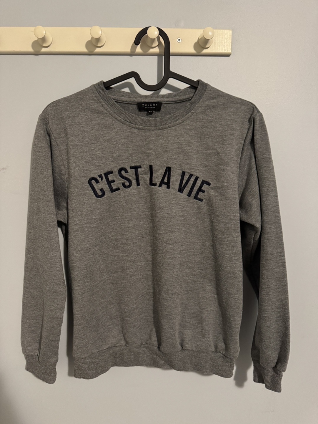 Zalora Grey Sweater