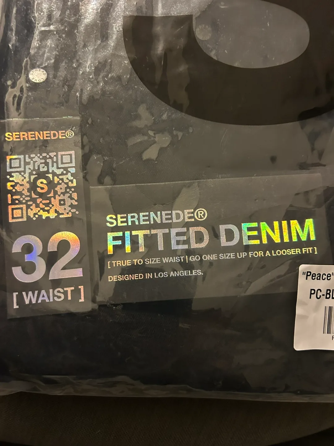 Serenede New Men's /YouthBlack Distressed Jeans image indicator(5)