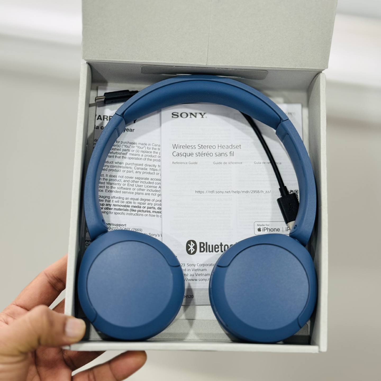 Sony Wireless Stereo Headset WH-CH 520