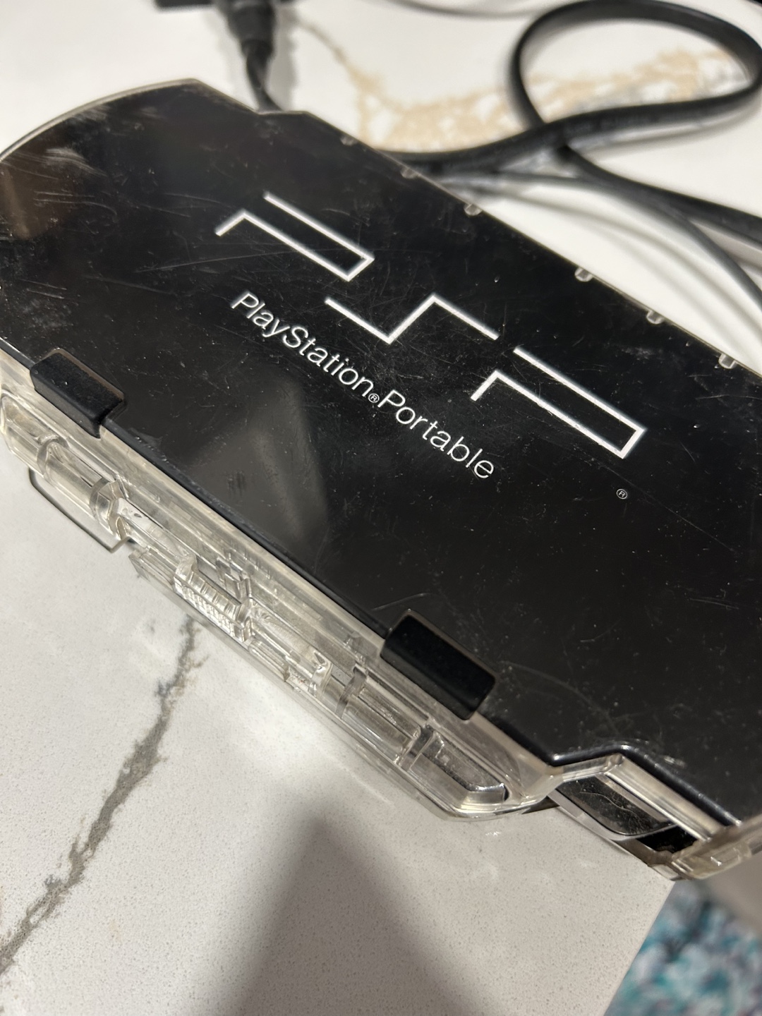 Sony PlayStation Portable Slim & Lite (PSP-3000) with games