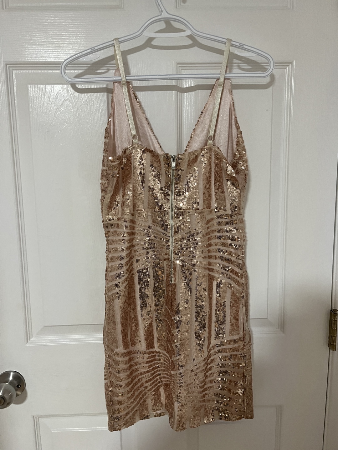 PinkGold Sequin Mini Dress - photo 2