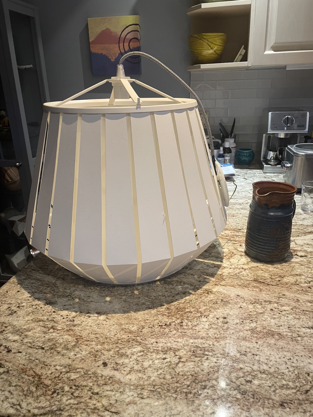 Off White Pendant Lamp Shade