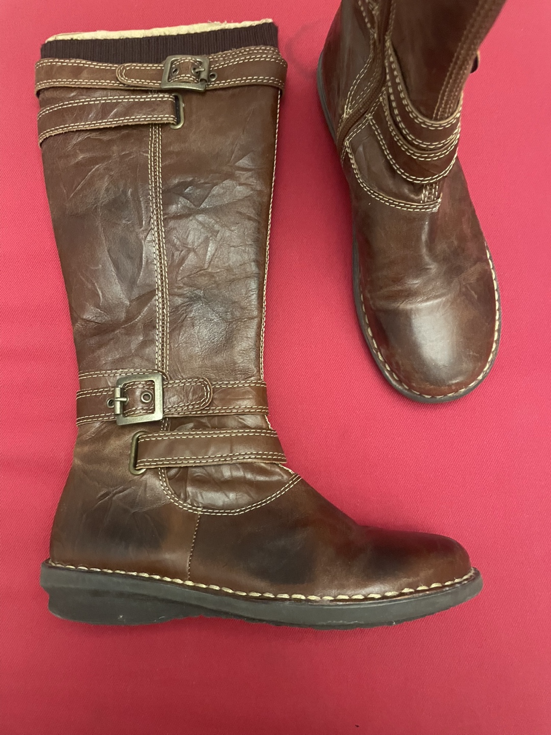 Aldo Leather Knee-High Boots - photo 3
