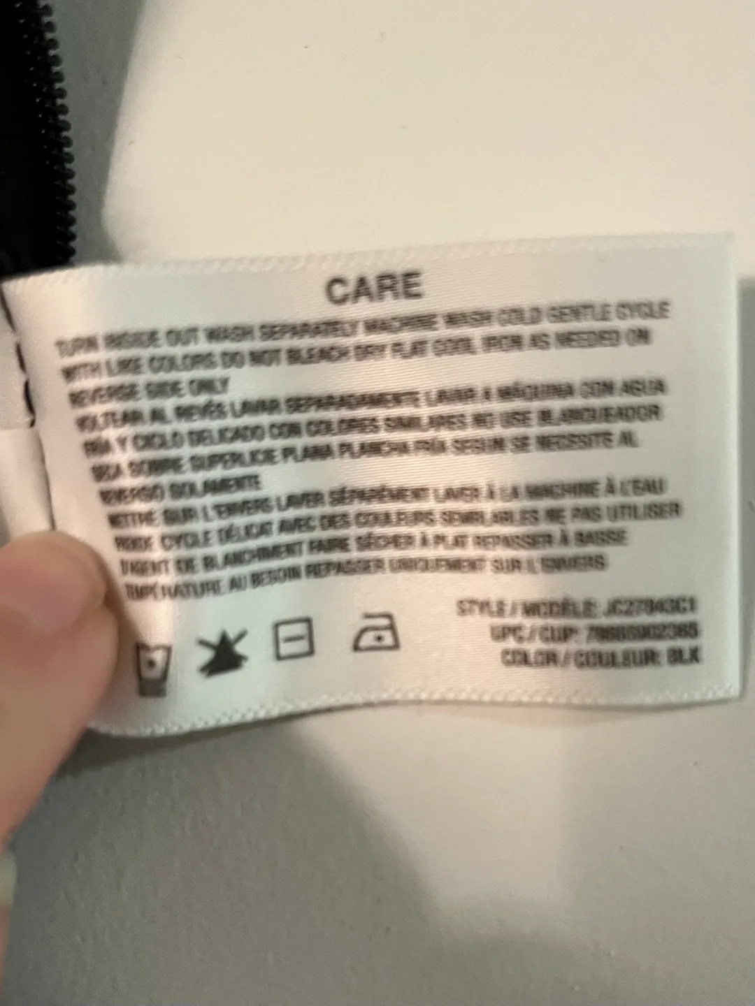 #freecycle JORDACHE Black Faux Leather Pants image indicator(8)