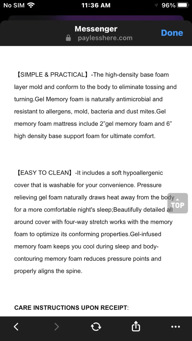 Brand new king size mattress still in the box image indicator(5)