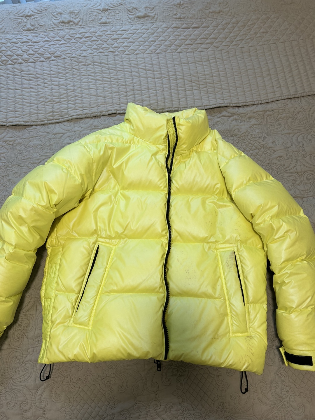 PRPY Yellow Puffer Jacket