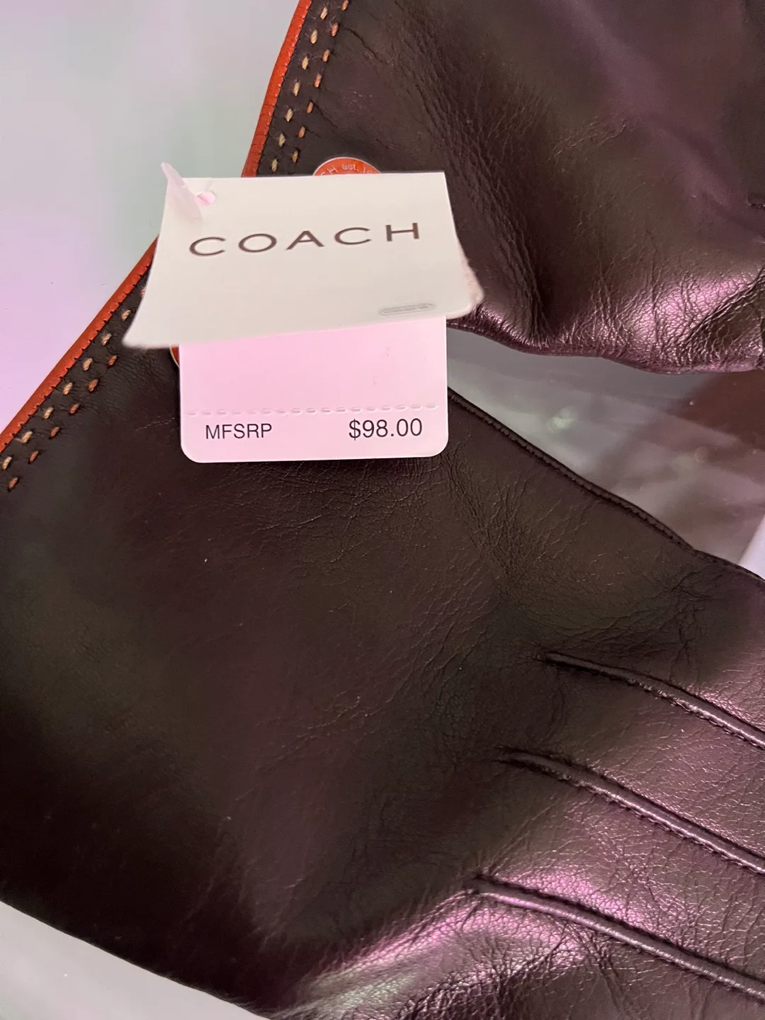 Coach Leather Gloves image indicator(3)