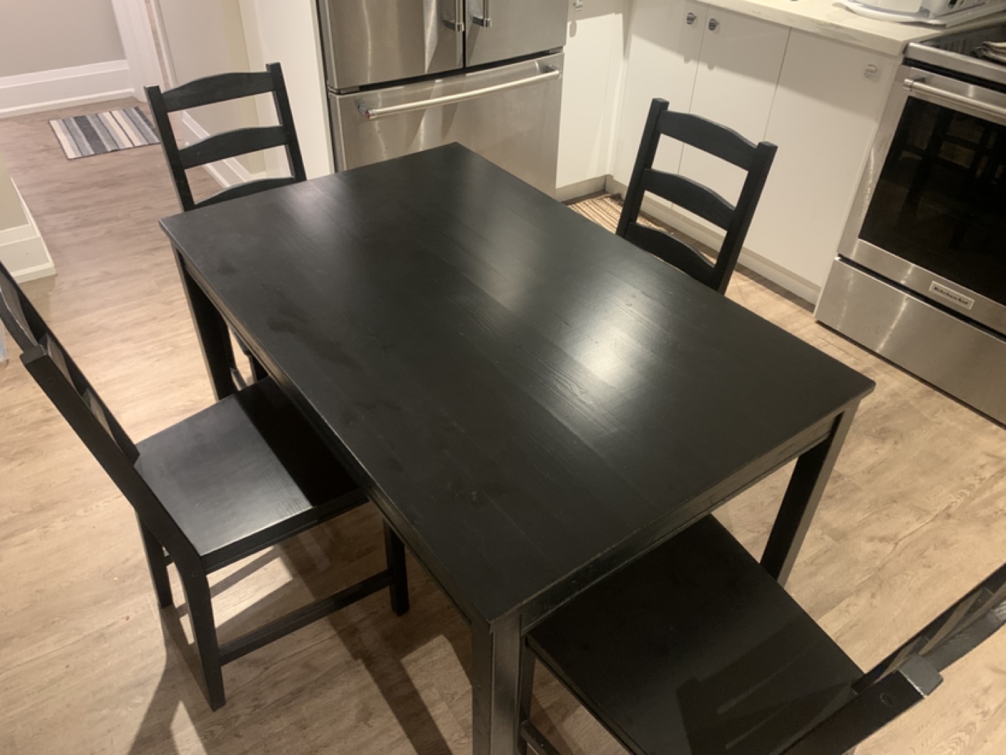 IKEA 4-person Dining Table & Chairs