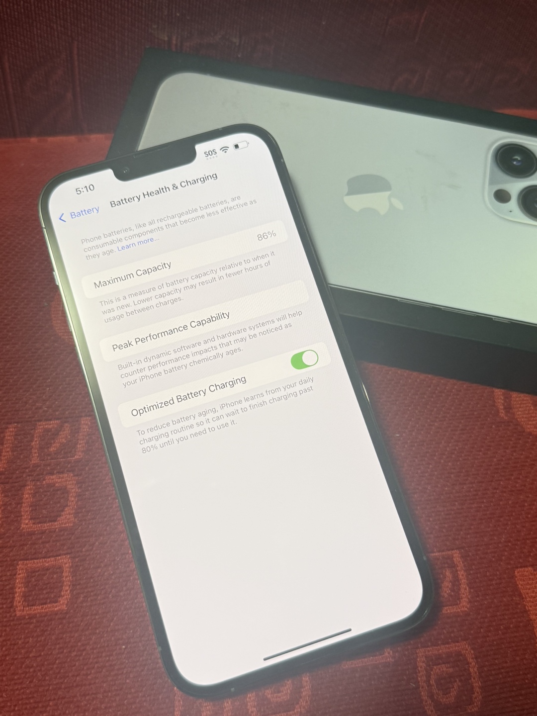 iPhone 13 Pro Max - 128 GB - Sierra Blue