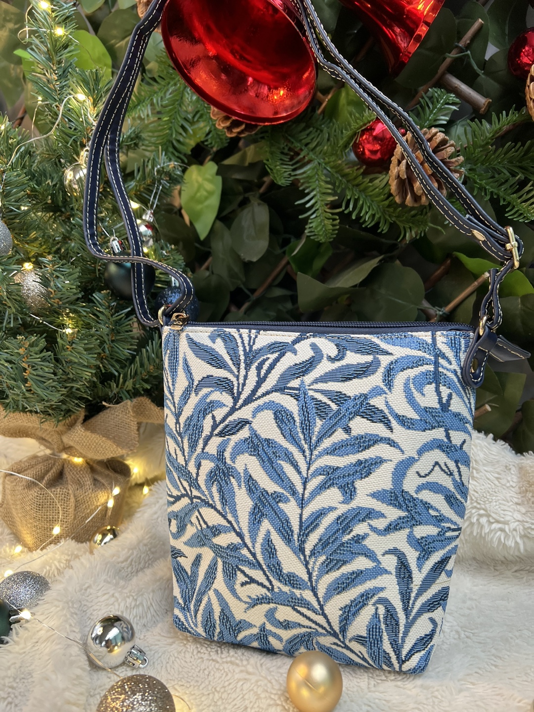 Cross body purse with pockets - winter edition (2 pockets) - photo 4
