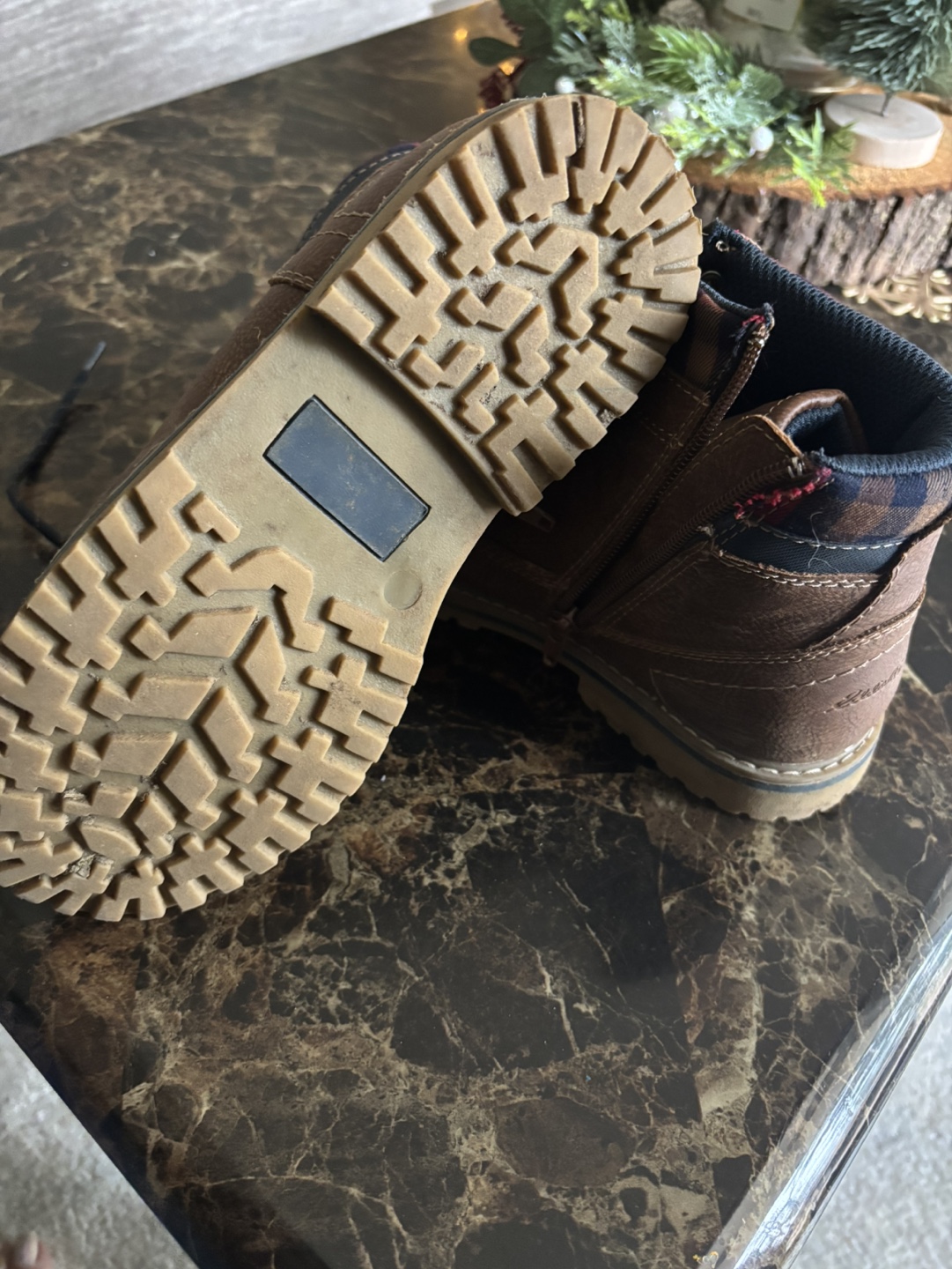 Size 4M Brown Boots - photo 4