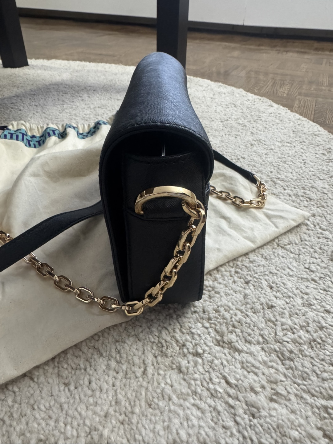 Authentic Tory Burch Black Chain Bag - photo 5