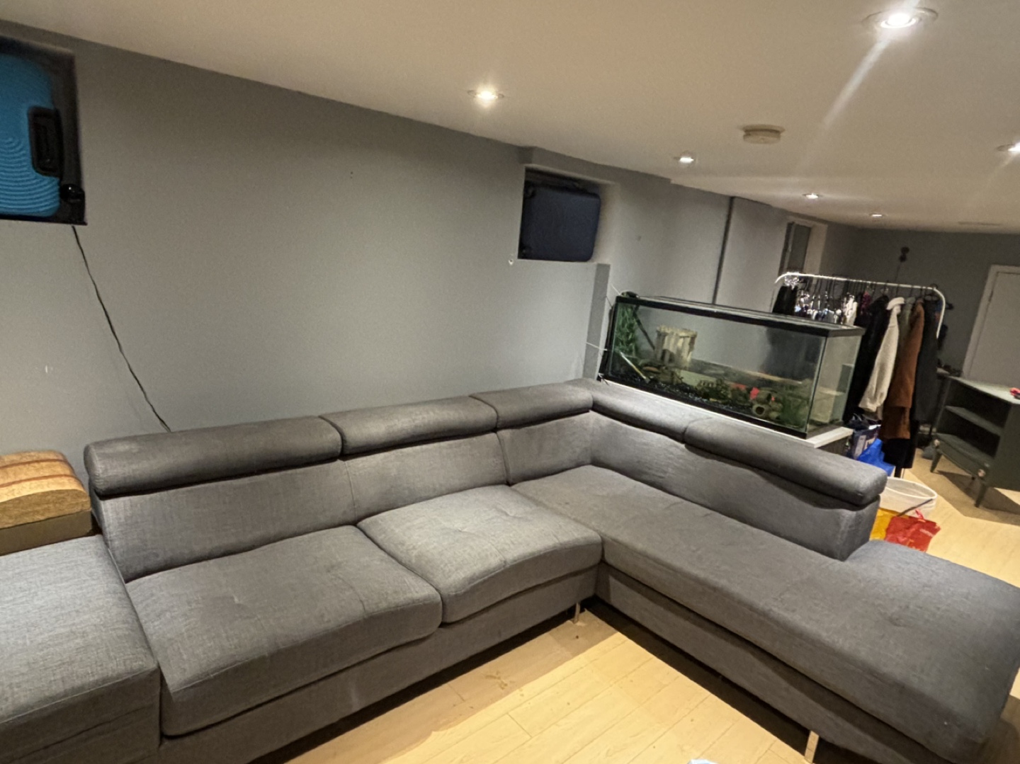 Grey Sectional Sofa