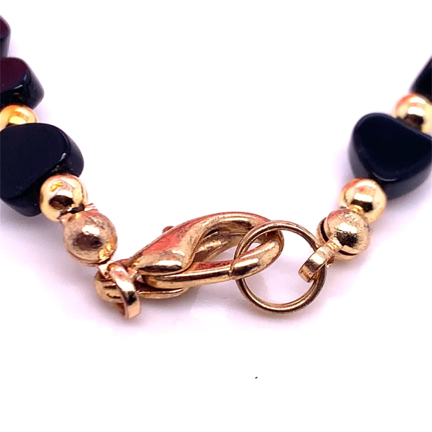 Black Heart Bead Necklace & Bracelet SET image indicator(9)