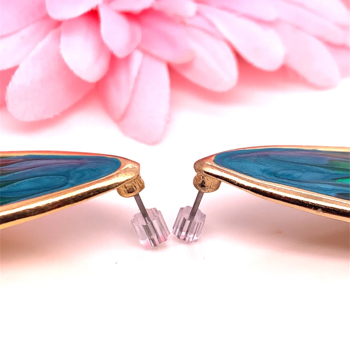 Vintage Enamel Earrings image indicator(5)