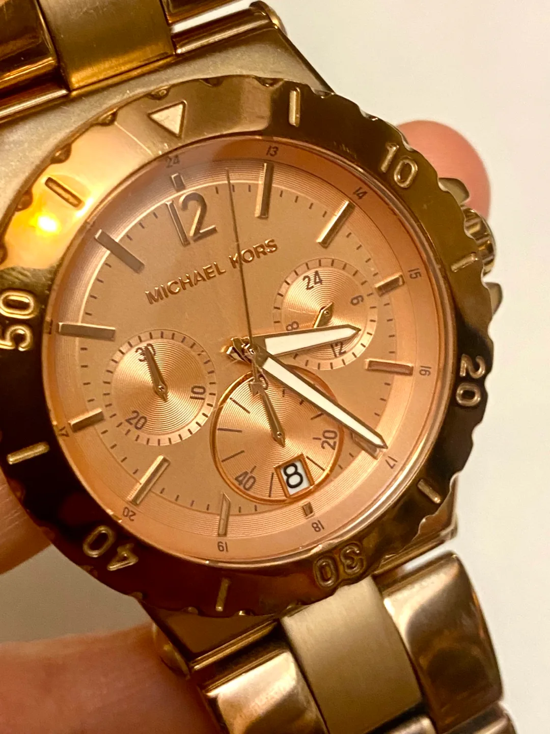 Michael Kors MK5314 Ladies Watch Rose Gold Bracelet & Dial Watch image indicator(2)