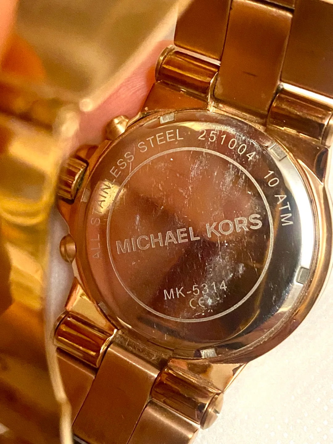 Michael Kors MK5314 Ladies Watch Rose Gold Bracelet & Dial Watch image indicator(7)