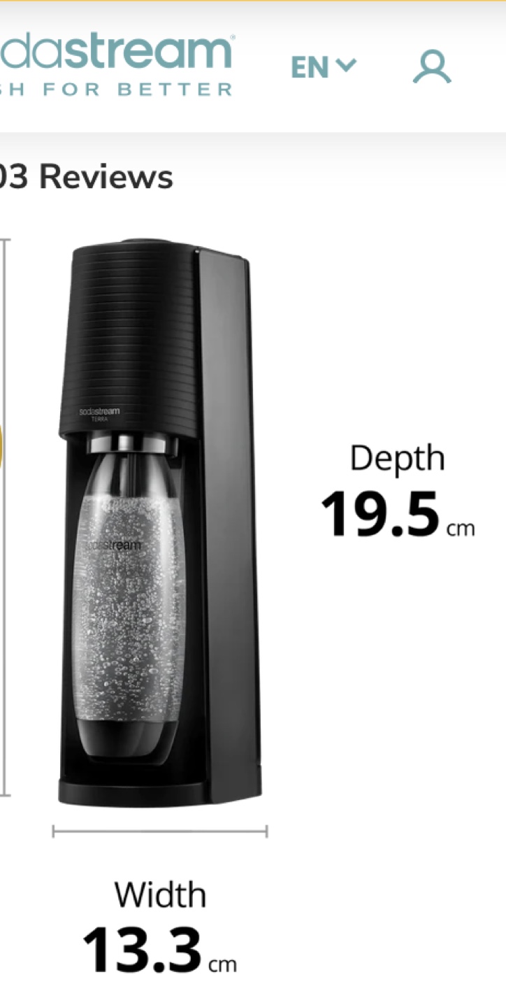 SodaStream Sparkling Water Maker