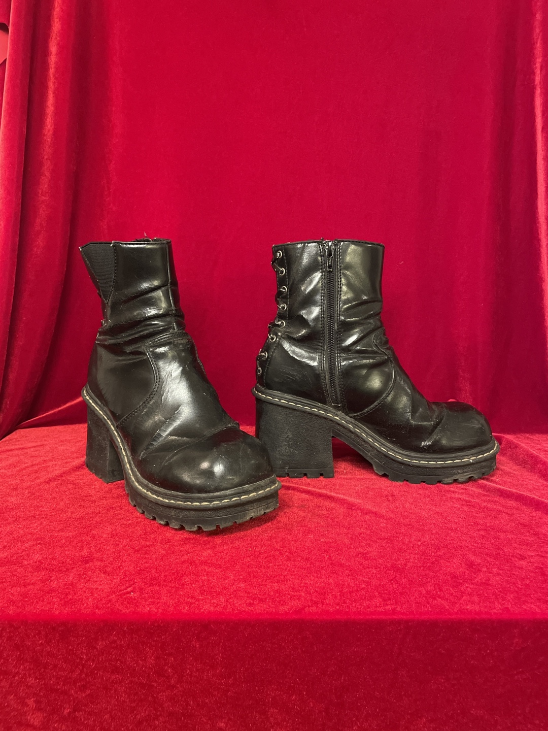 Black Platform Boots