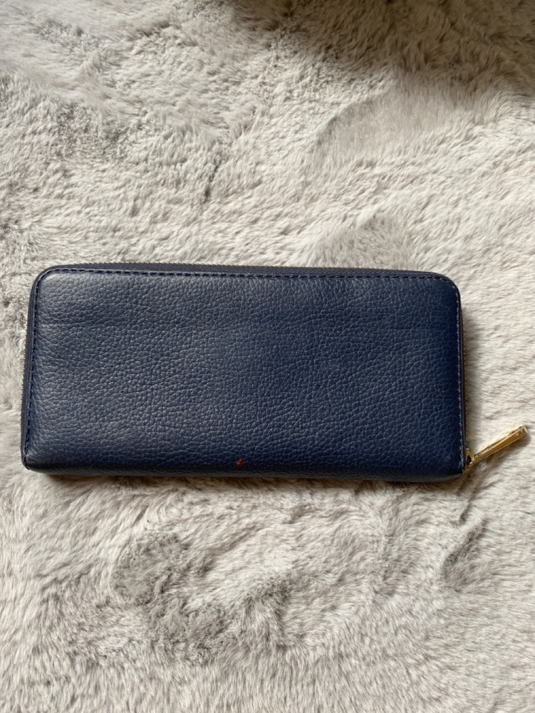Michael Kors Navy Blue Zip Around Wallet - photo 5