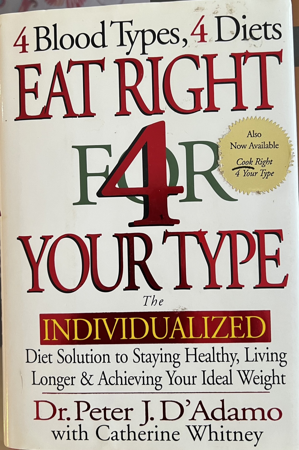New Year New You ! Eat Right For Your Type:
