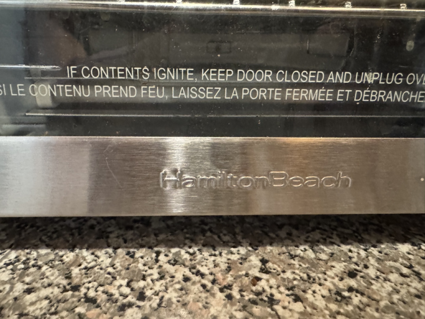 Hamilton Beach Countertop Toaster Oven - photo 3