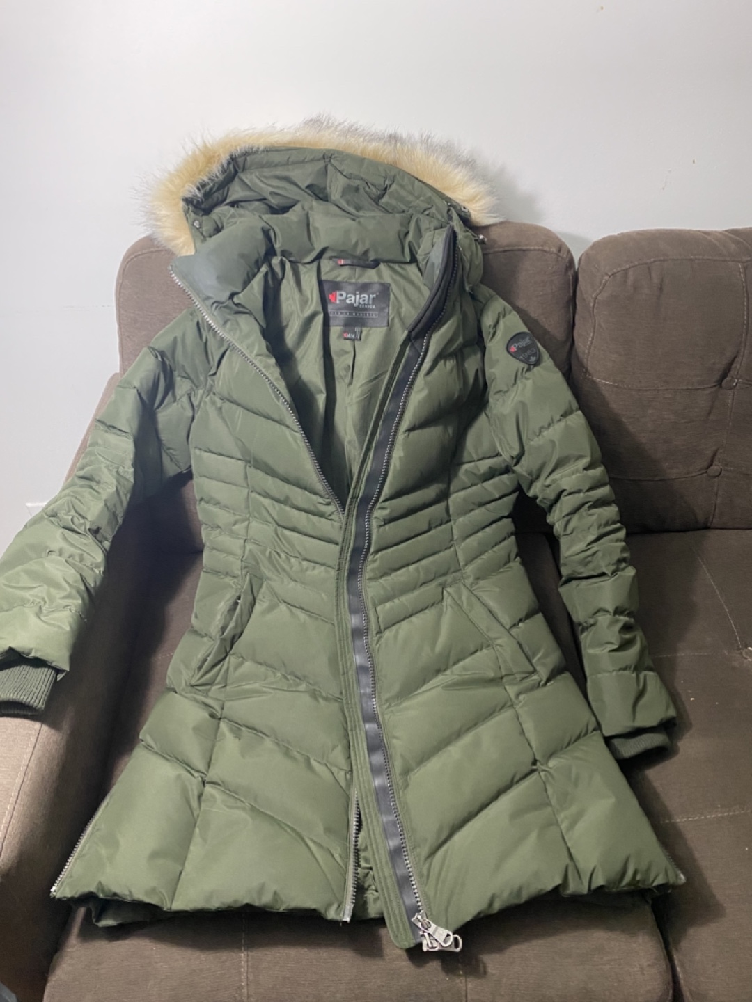 Pajar Women's Green Winter Jacket