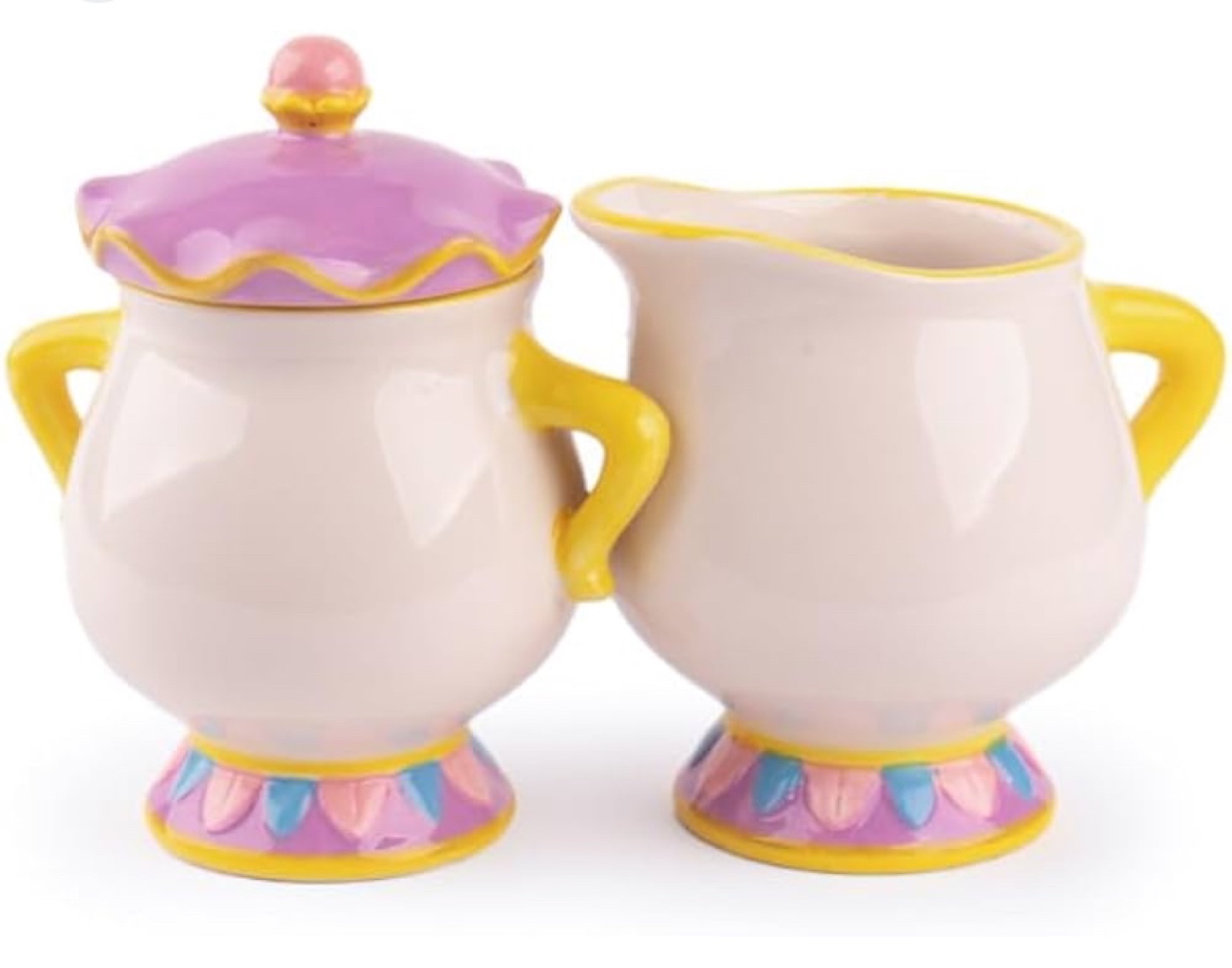 Beauty and the Beast Sugar and Creamer Set - photo 2