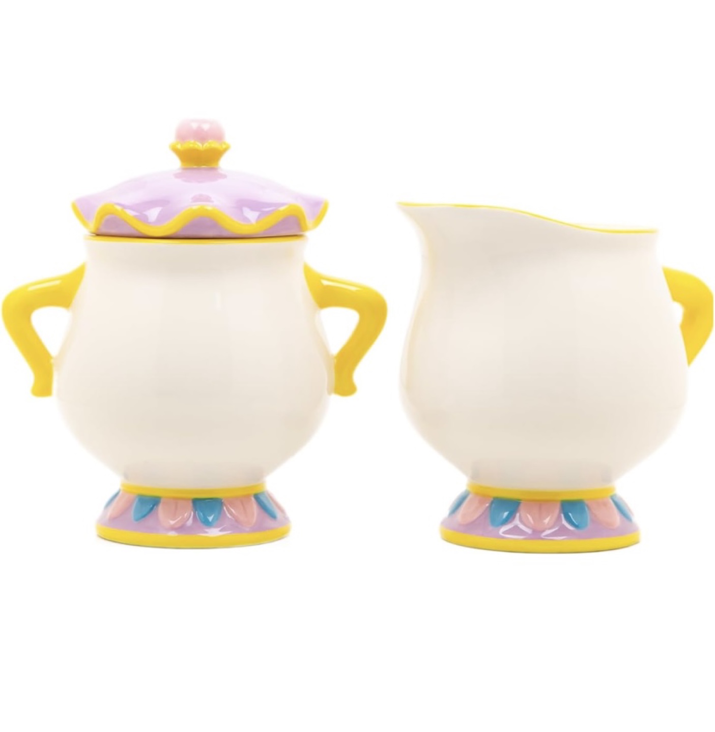 Beauty and the Beast Sugar and Creamer Set