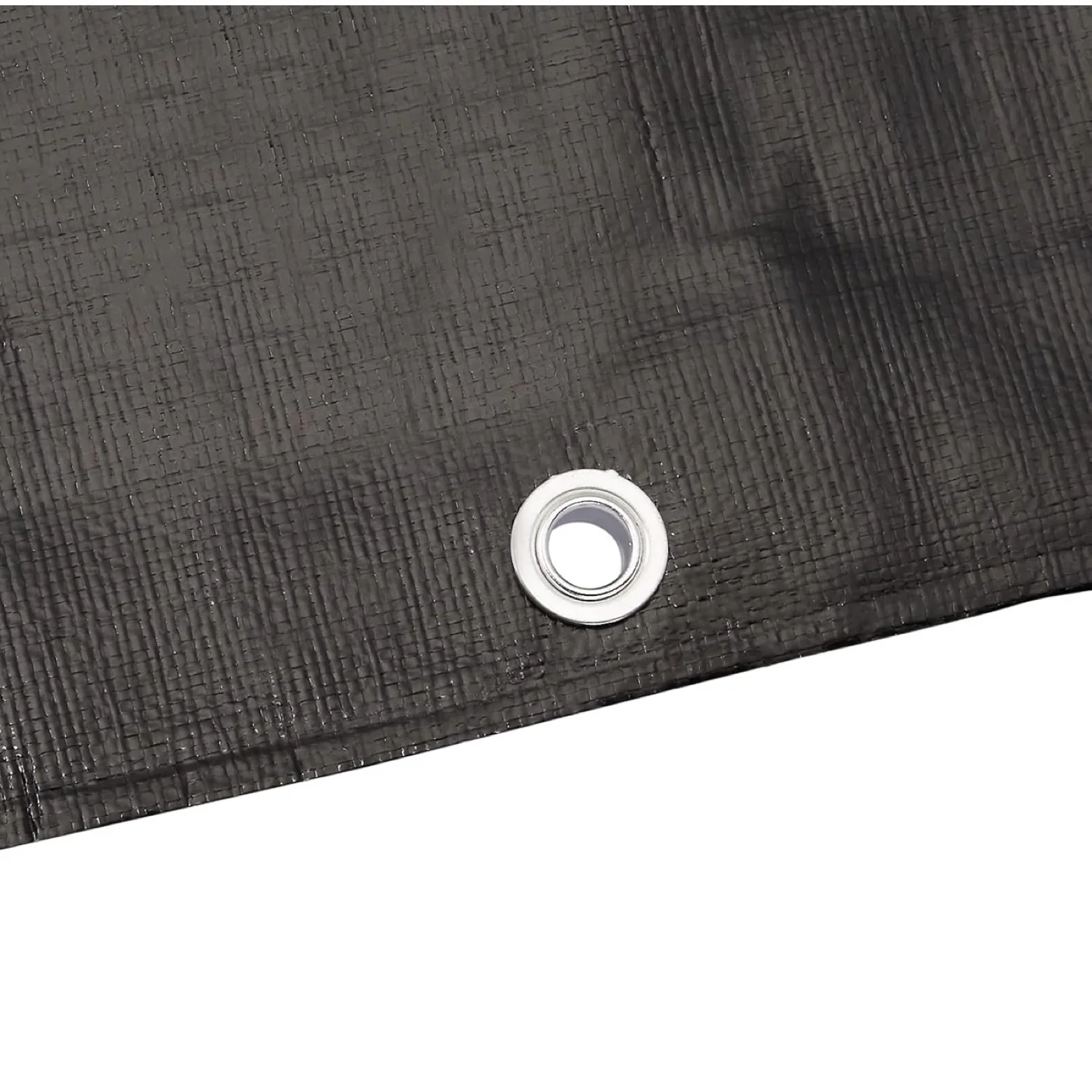 2-Pack,AmazonCommercial Heavy Duty Black Poly Tarp, 6 x 8 ft. image indicator(5)