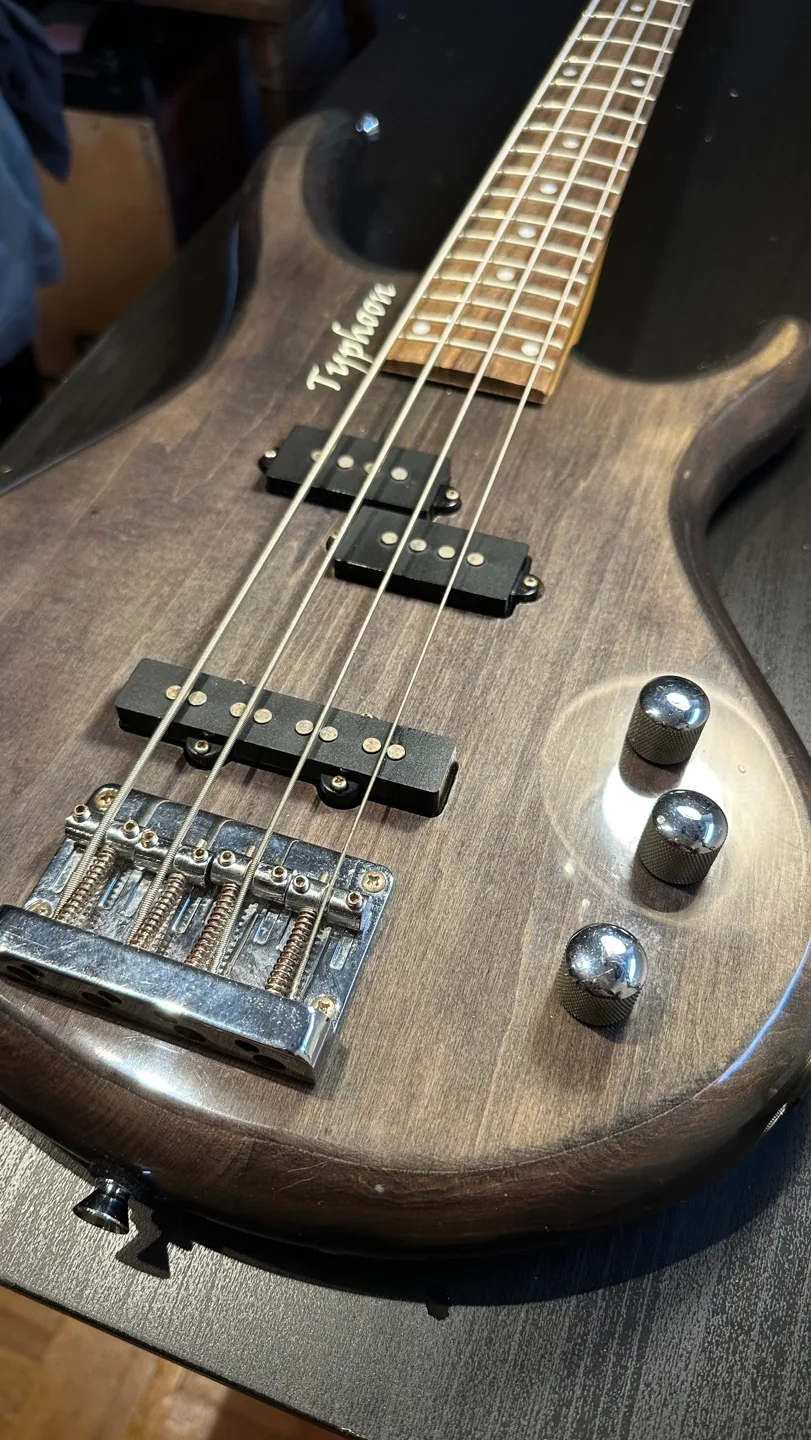 Typhoon Bass Guitar $150 obo image indicator(2)