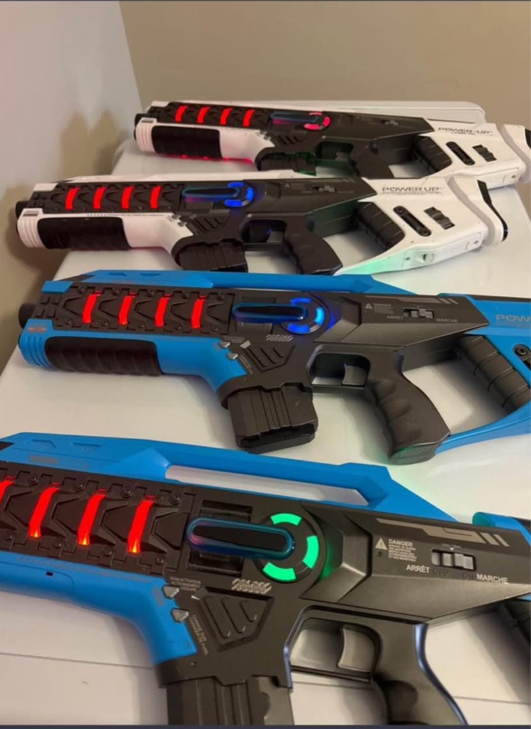 Power Up Laser Tag Large Blasters Voice & Sound Effect