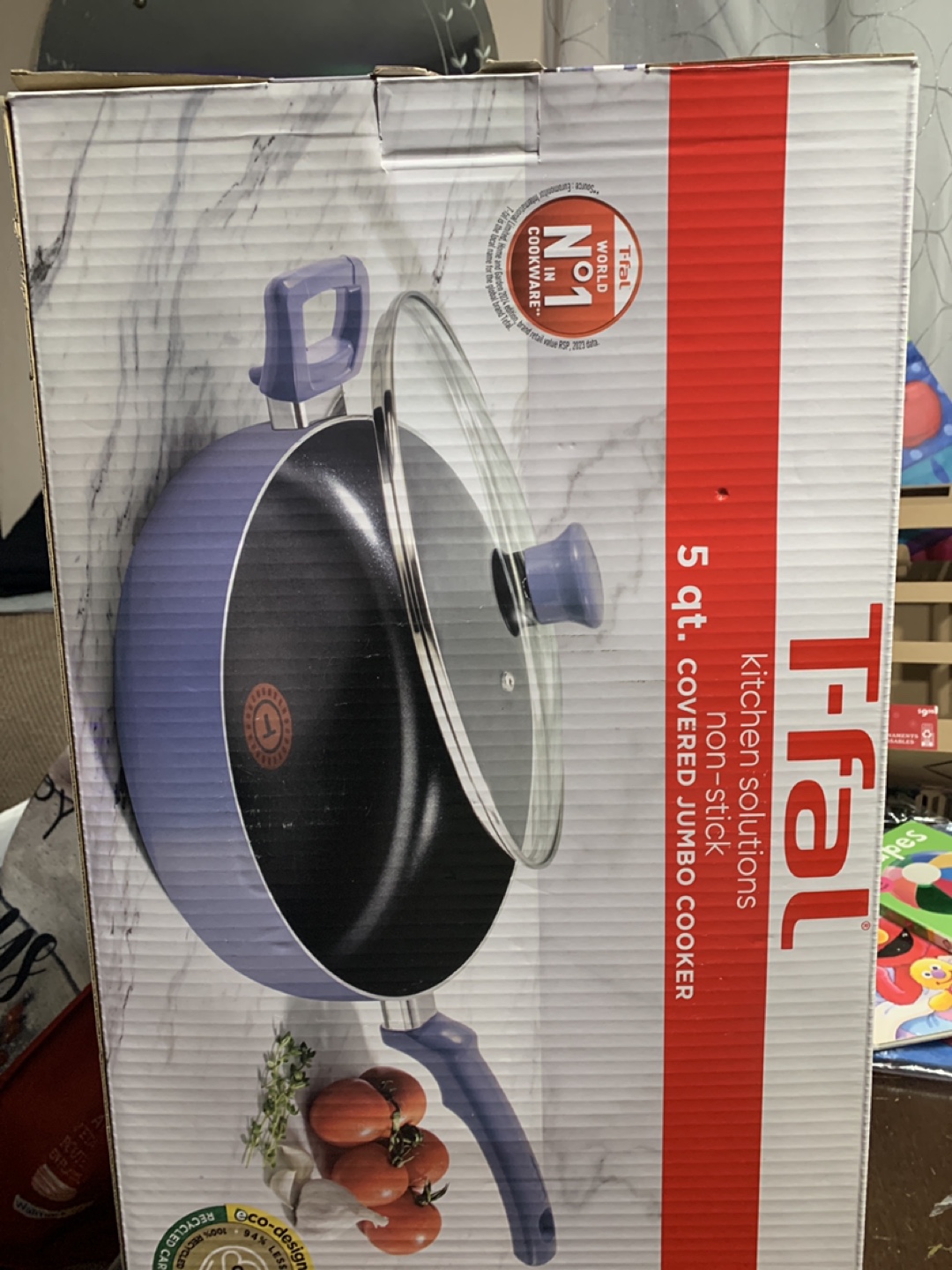 T-fal 5qt Covered Jumbo Cooker