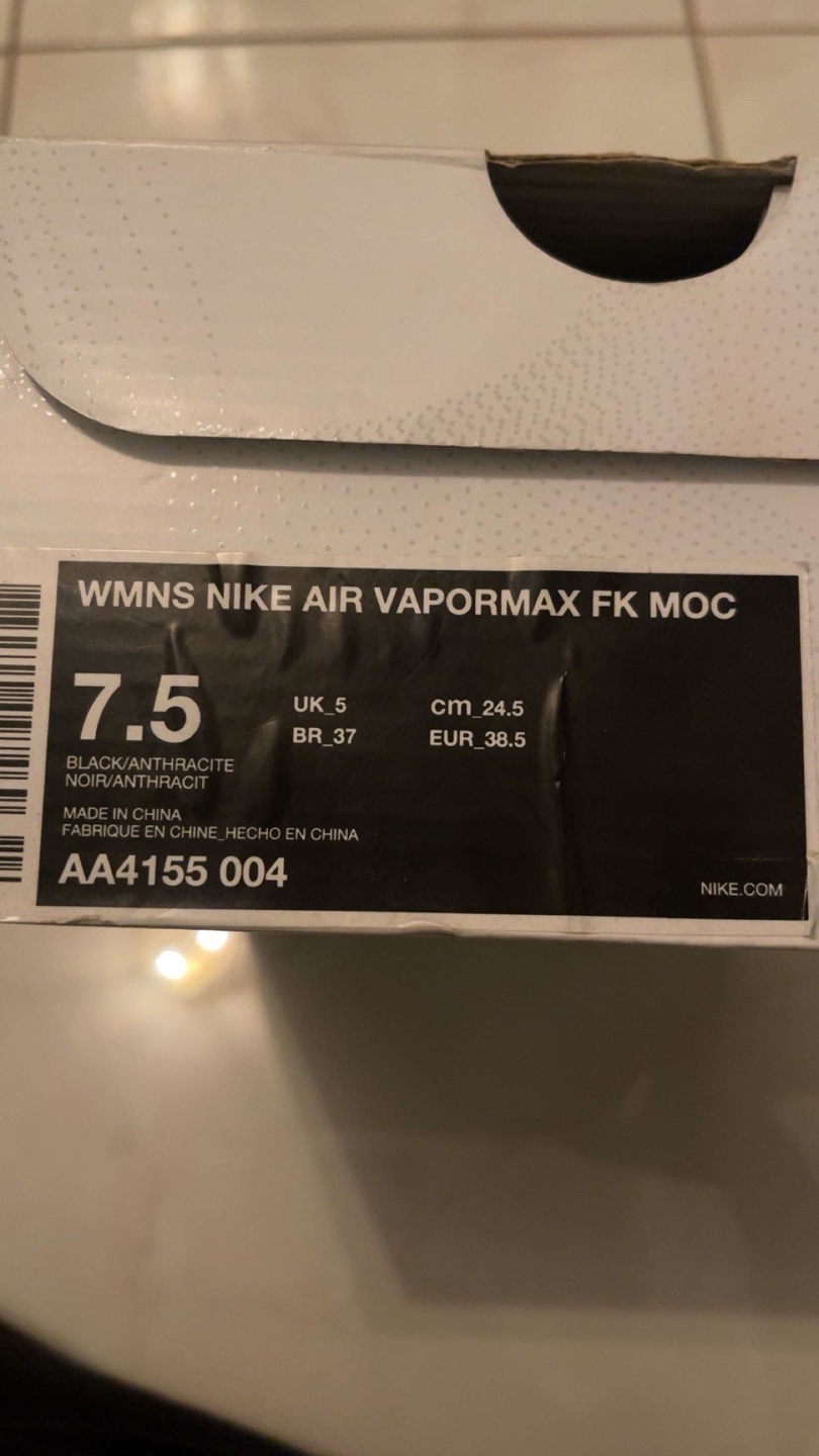 Nike Air VaporMax FK Moc Women's Running Shoes Size 7.5 - photo 5