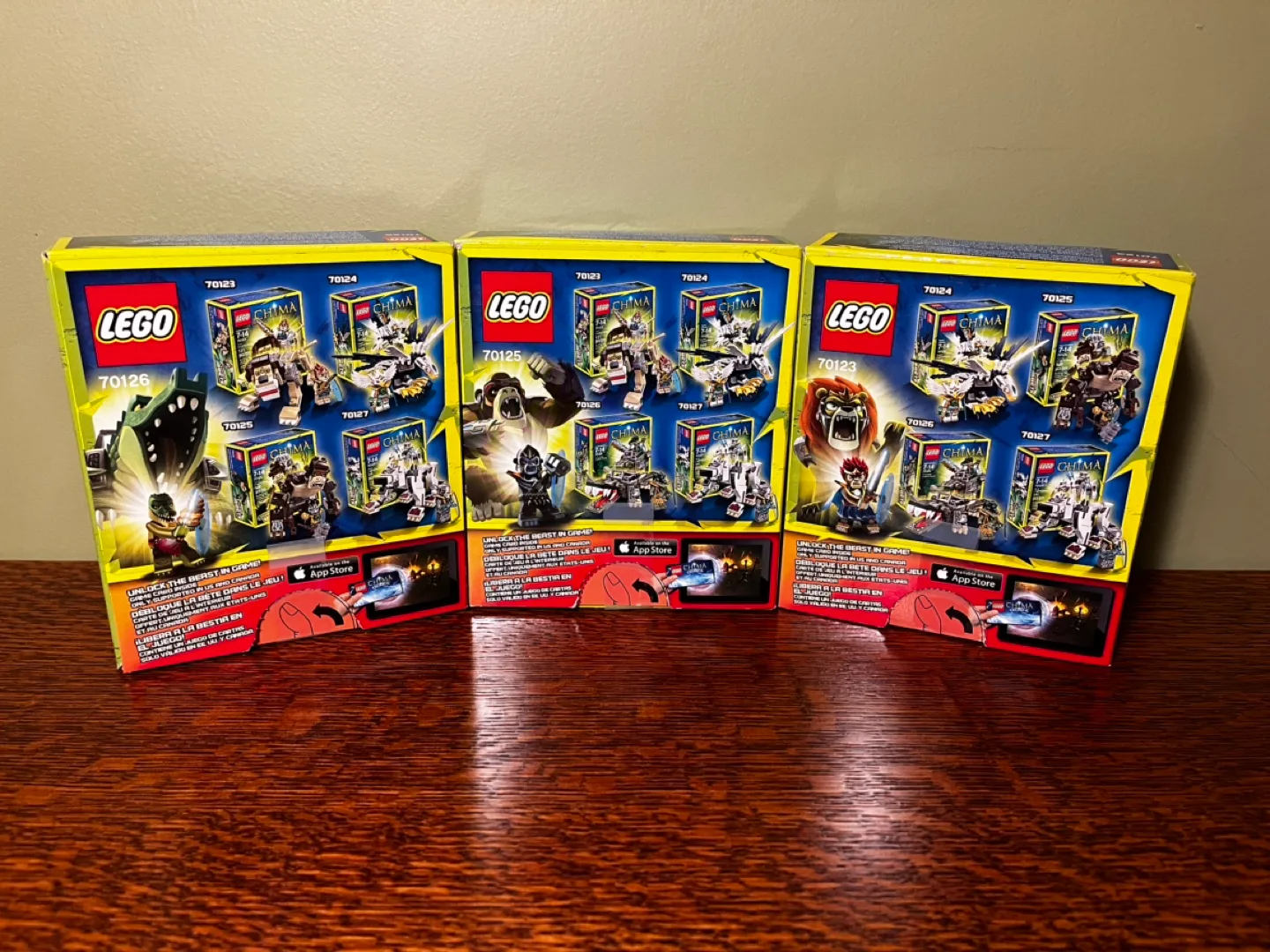 LEGO Chima Beasts / Lion, Gorilla, Crocodile (3 Sets) image indicator(2)