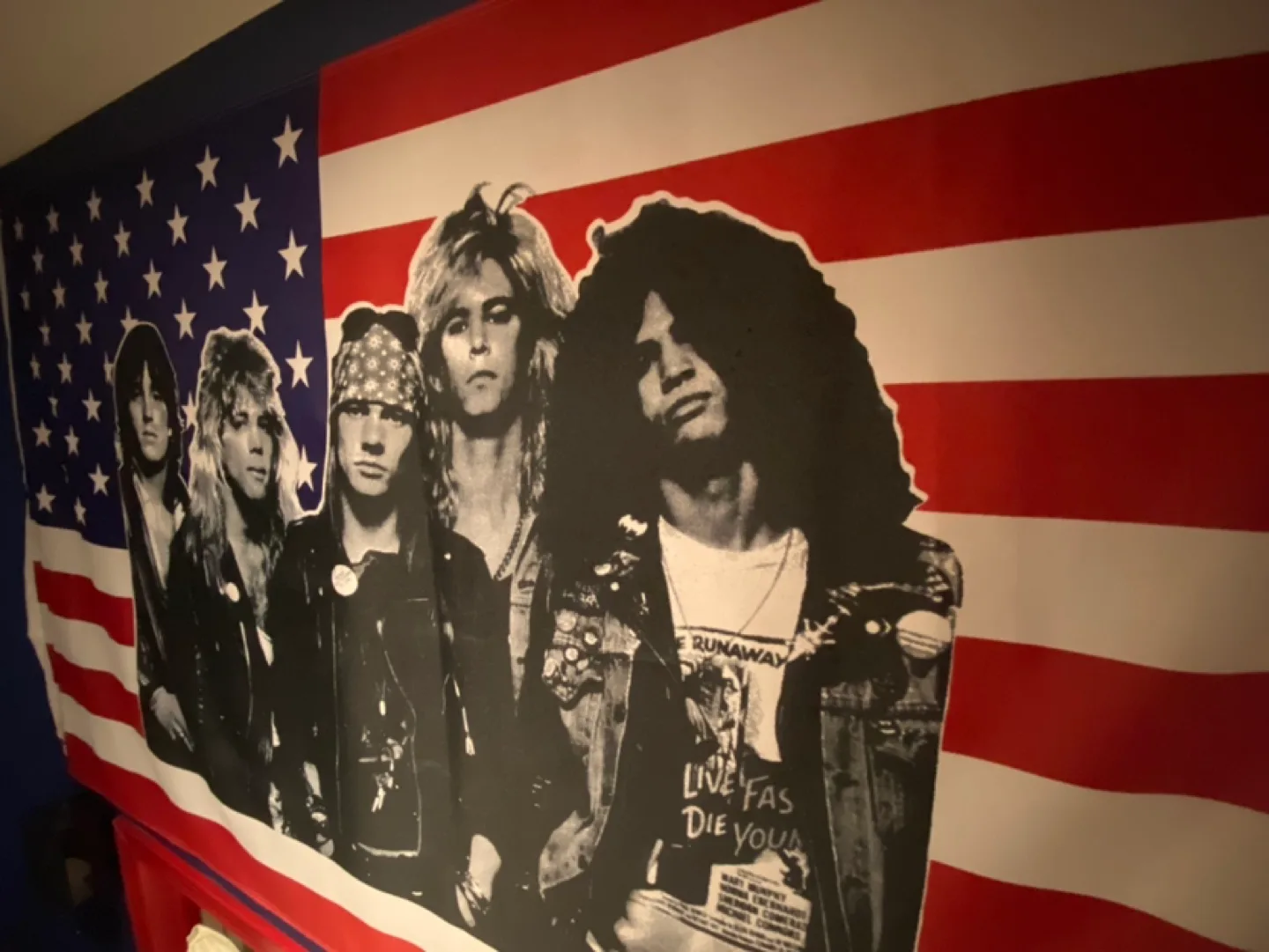 Guns N' Roses American Flag Wall Banner image indicator(3)