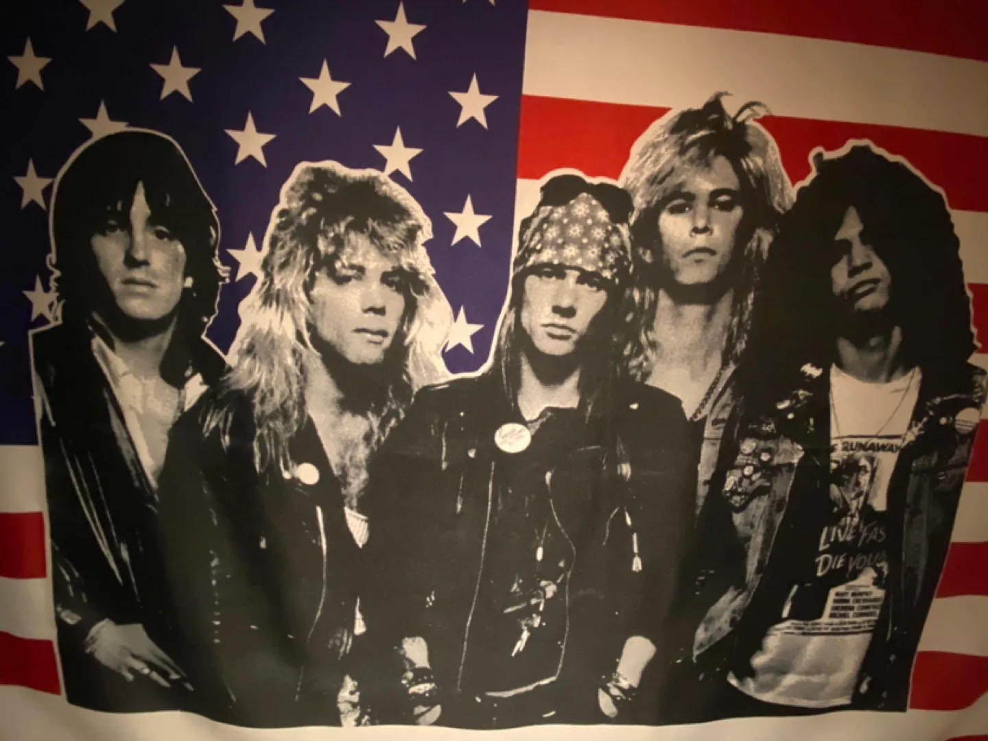 Guns N' Roses American Flag Wall Banner image indicator(6)