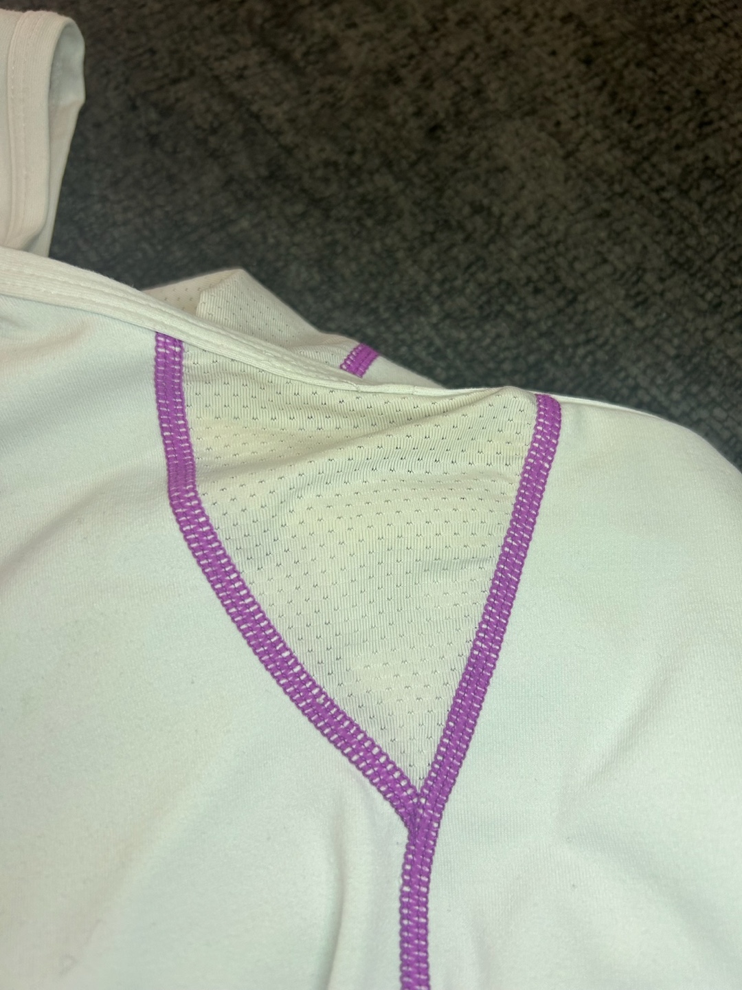 Fabletics White Workout Tank Top Size Small - photo 5