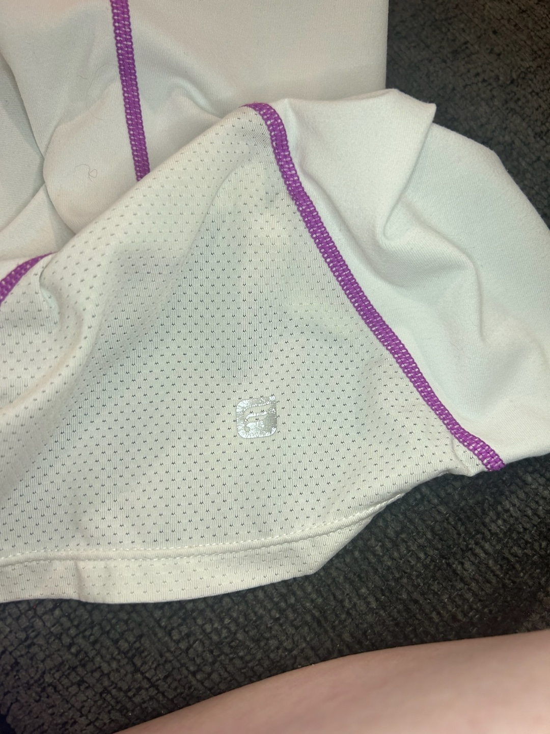 Fabletics White Workout Tank Top Size Small - photo 4
